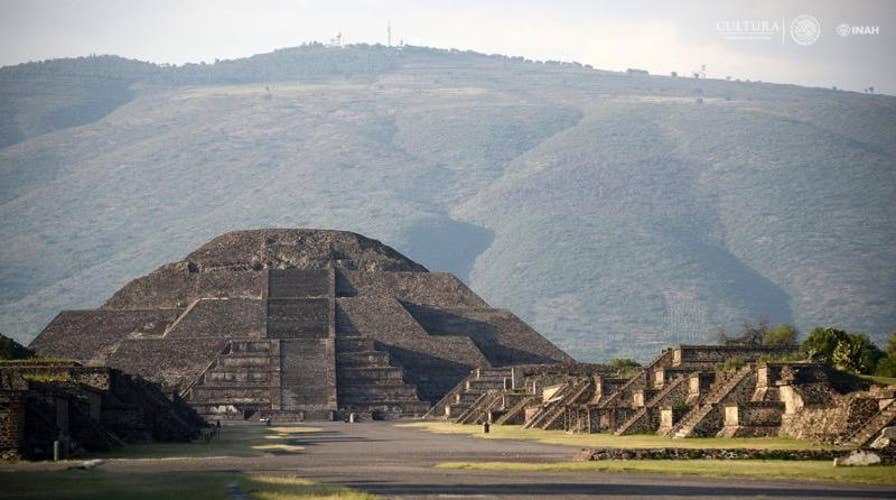 Hidden chamber and tunnel found under Pyramid of the Moon