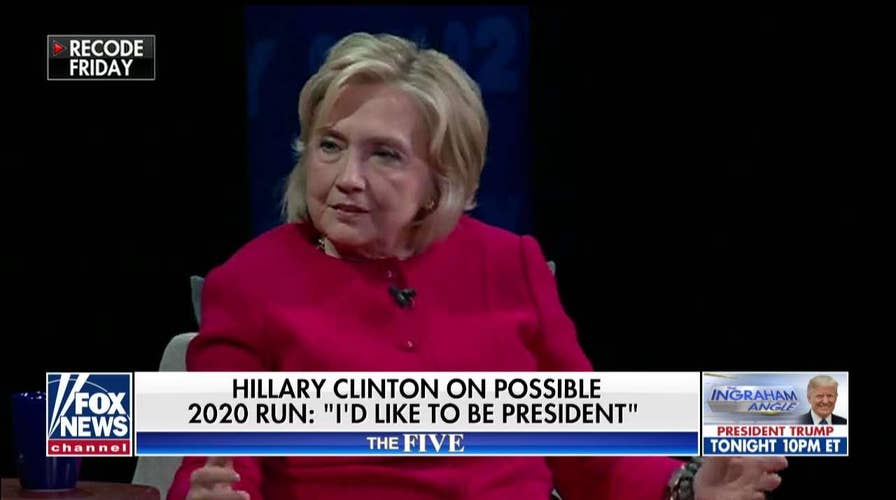 Gutfeld: Hillary Clinton's 2020 Waffling Is 'The Ultimate Arrogance'