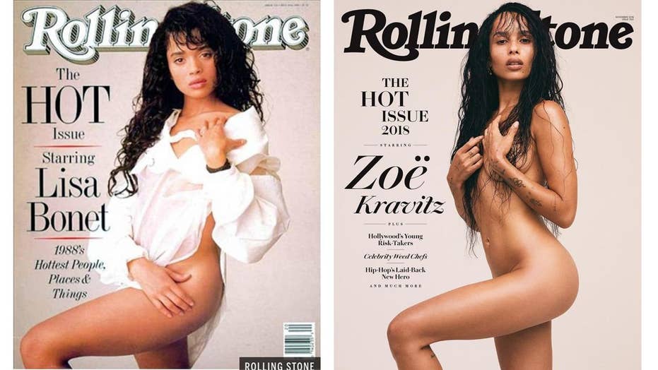 Nudist Mom - Zoe Kravitz recreates mom Lisa Bonet's nude photo shoot 30 ...