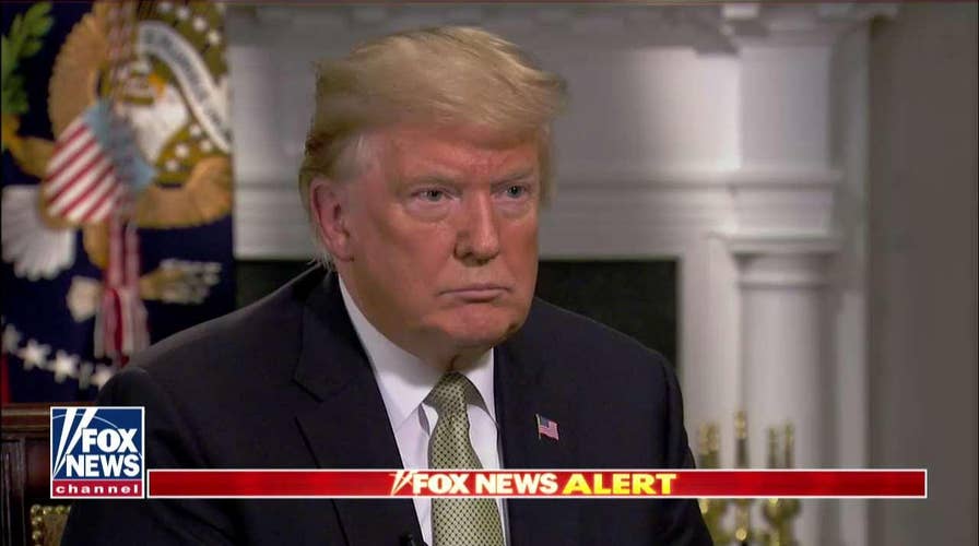 Trump Talks Caravan, Pittsburgh Massacre on 'The Ingraham Angle'