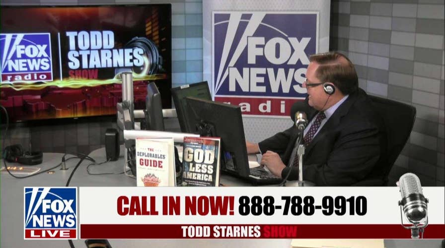 Todd Starnes and Lara Trump