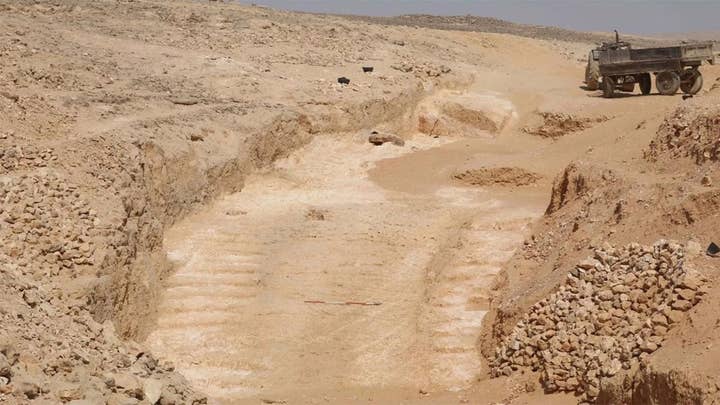 Archaeologists discover possible ramp used to build Great Pyramid