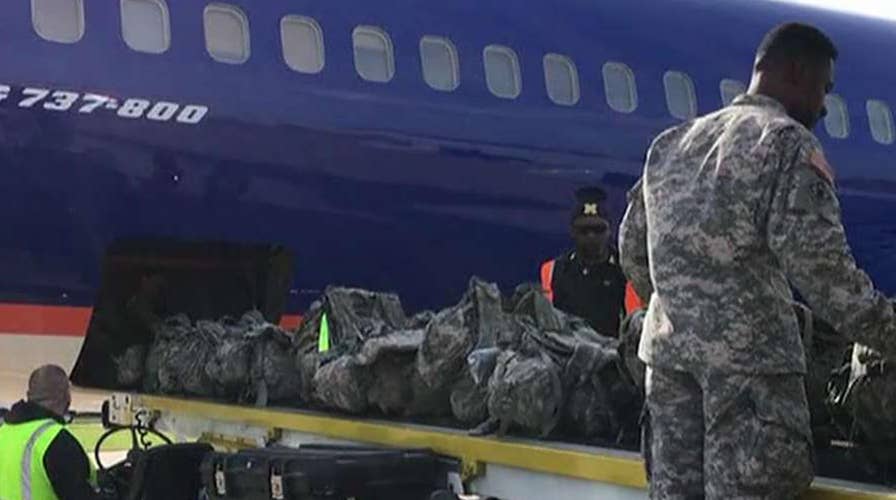 Additional US troops head to the southern border