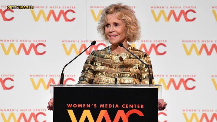 Jane Fonda compares Trump Administration to the Third Reich