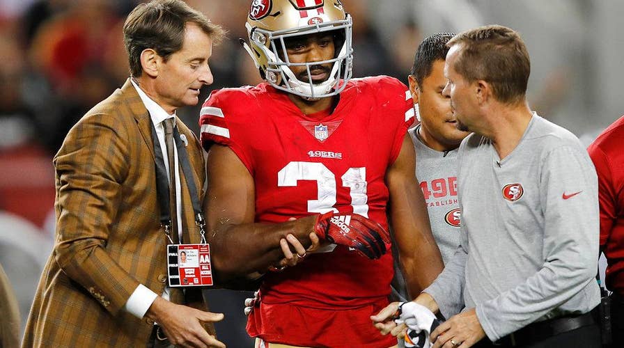 Gruesome right forearm injury sidelines 49ers running back