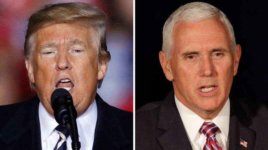 Trump, Pence hot on the campaign trail