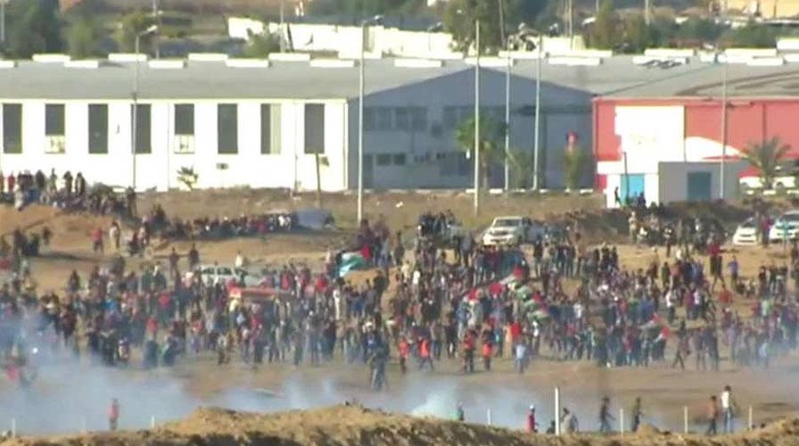 Clashes come to a halt on the Israel-Gaza border