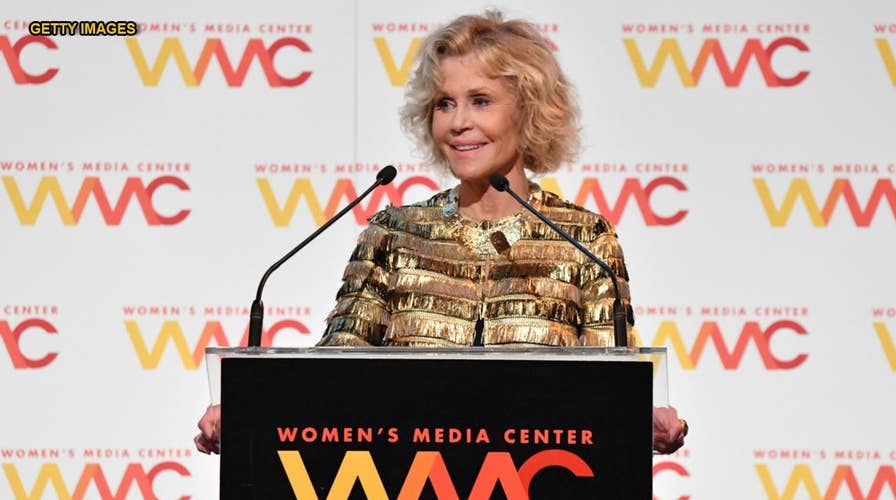 Jane Fonda compares Trump Administration to the Third Reich