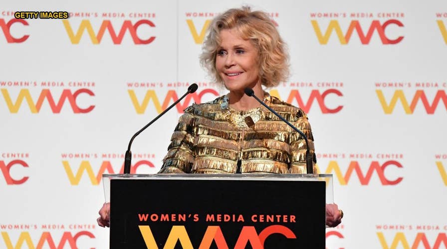 Jane Fonda compares Trump Administration to the Third Reich