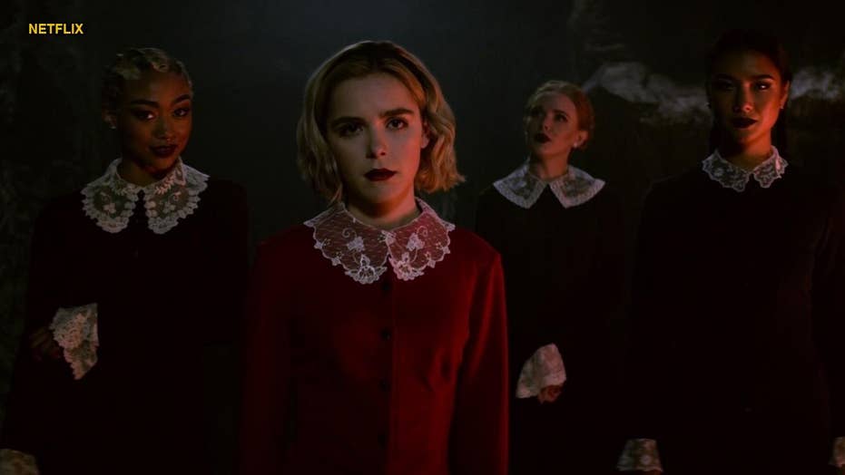 931px x 524px - Chilling Adventures of Sabrina' underage orgy scene on ...