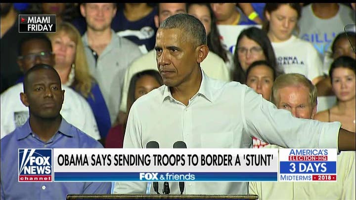 Bongino Rips Obama for Saying Sending Troops to Border Is a 'Stunt'