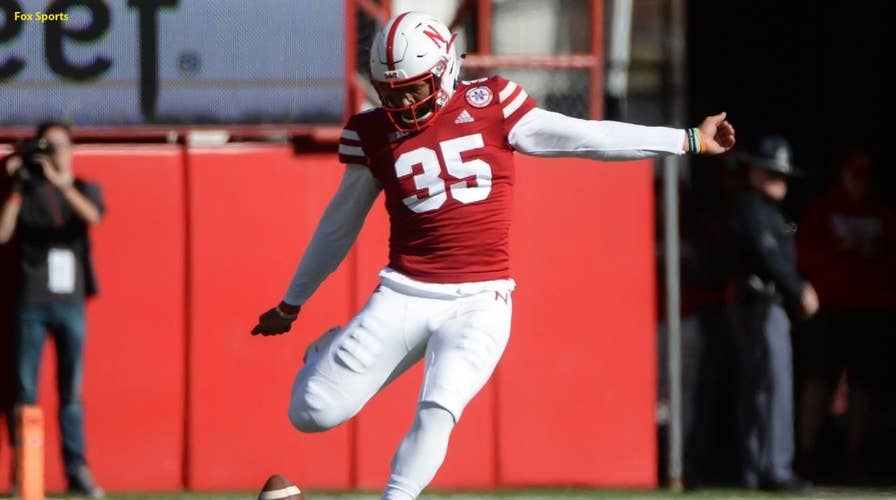 Watch: The worst kickoff from a Nebraska Cornhuskers goes viral