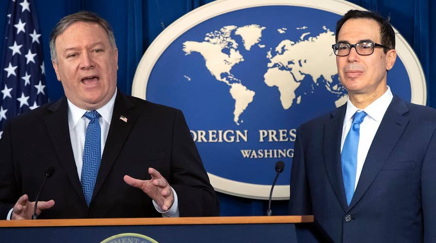 Pompeo, Mnuchin detail new Iran sanctions