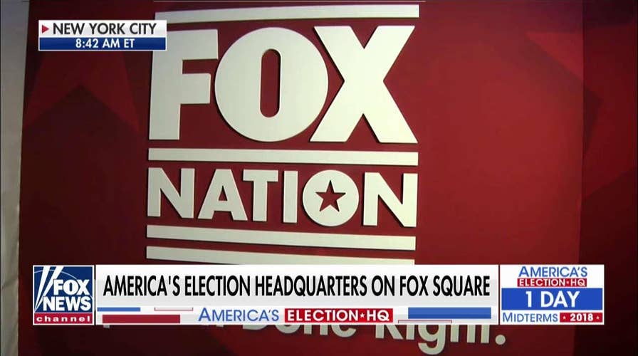 Carley Shimkus Goes Backstage at 'Fox Nation Election Experience'