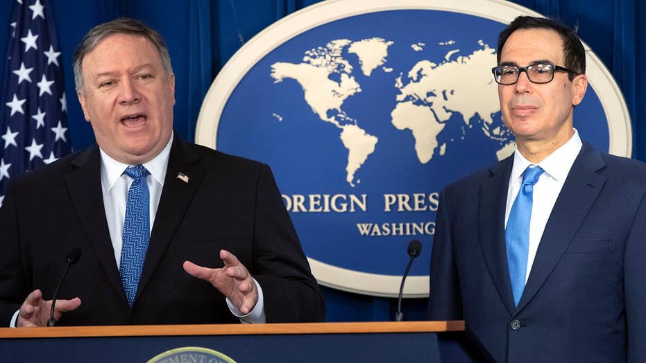 Pompeo, Mnuchin detail new Iran sanctions