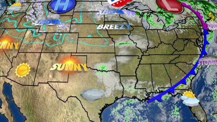 National forecast for Tuesday, November 6