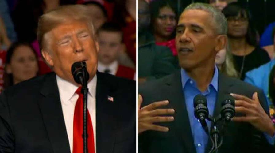 The president vs. his predecessor