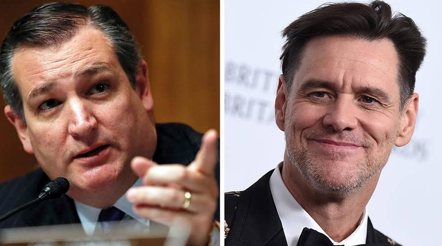 Ted Cruz fires back at Jim Carrey after 'vampire' attack