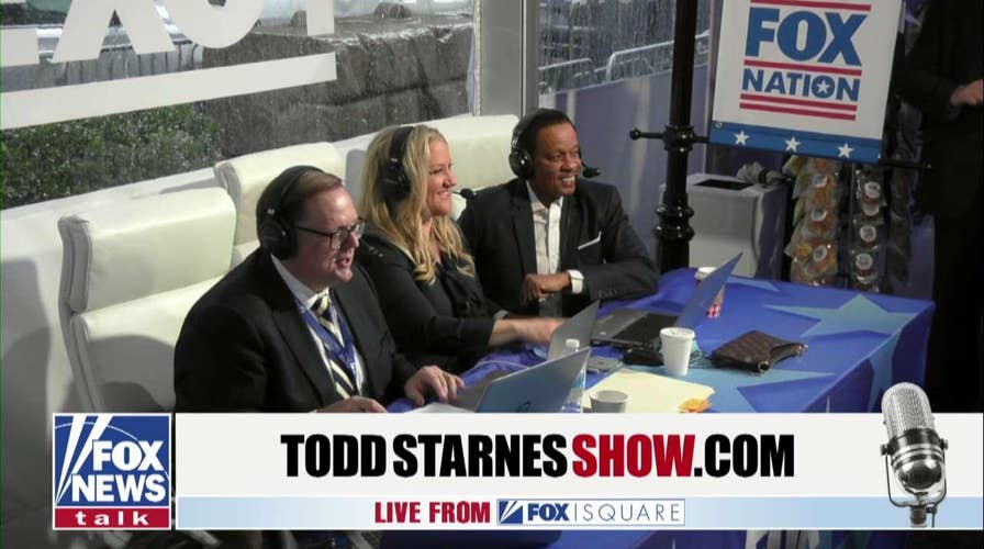 Jen Kerns and Juan Williams ... with Tyrus!