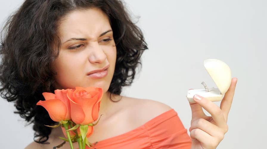 A soon-to-be fiancée shames her own engagement ring on Facebook