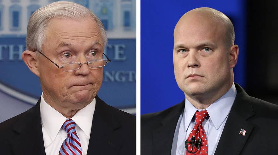 Democrats take aim at Sessions' departure and Whitaker