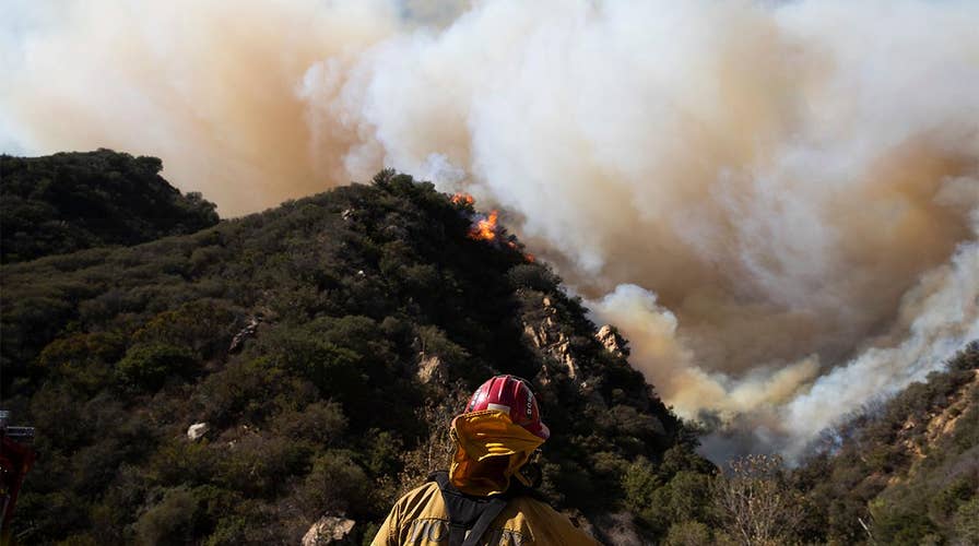 High wind warnings could further fuel deadly Calif. fires