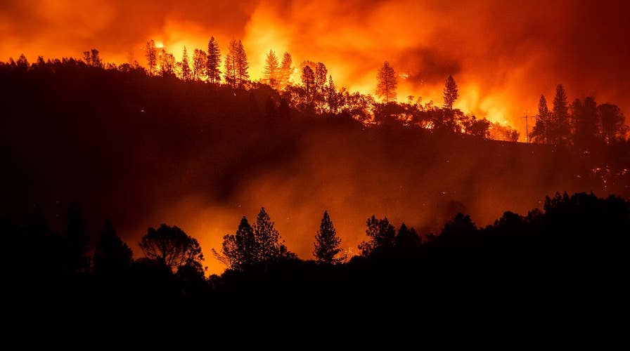 Thousands of firefighters battle wildfires in California