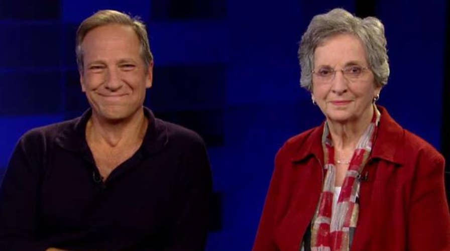 Mike Rowe and his mom talk to Tucker