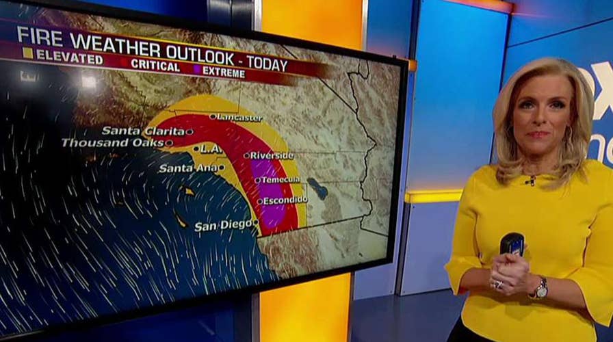 National forecast for Tuesday, November 13