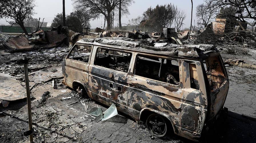 Wildfire leaves devastating destruction in Malibu