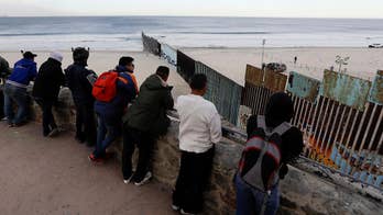About a dozen members of migrant caravan arrested for trying to illegally cross US border, source says