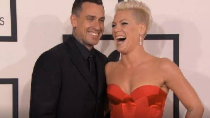 Pink's husband shares photo threatening to shoot looters after California fires