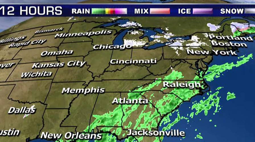 National forecast for Wednesday, November 14