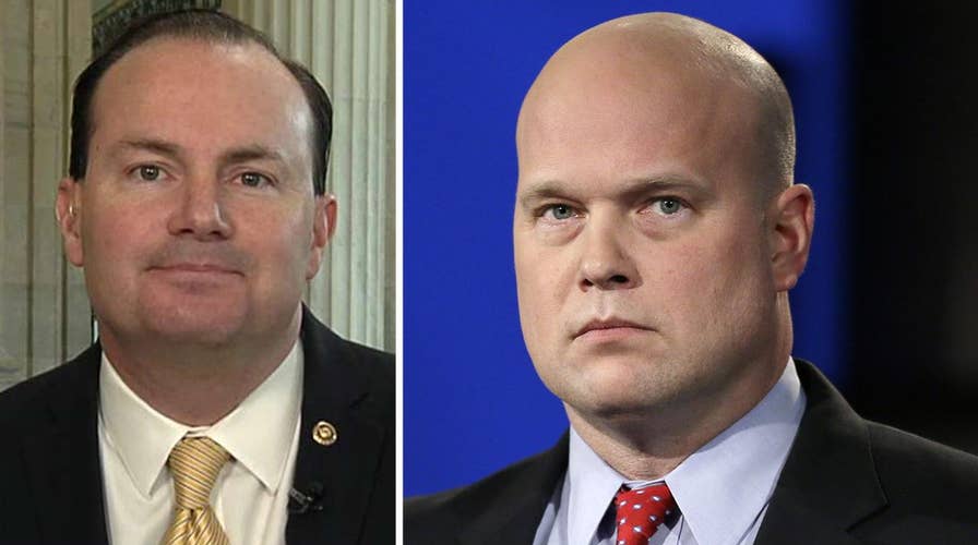 Sen. Lee: Legitimate arguments on both sides over Whitaker