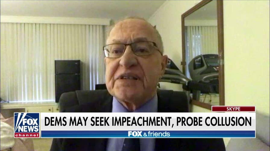 Dershowitz Thinks Impeachment Push Would 'Backfire' on Dems