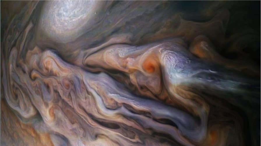 Mysterious 'creature' spotted in Jupiter's clouds stuns NASA