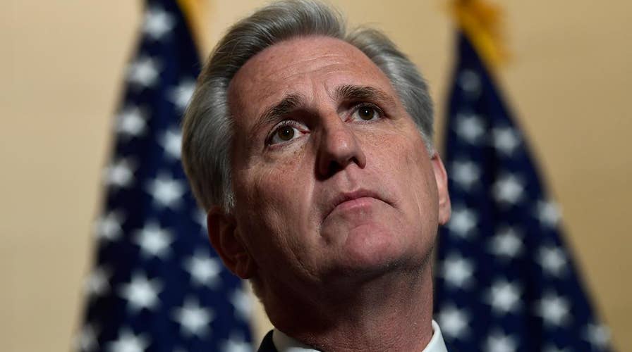 McCarthy issues warning to incoming Democratic majority