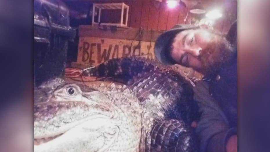 Emotional support alligator visits Pennsylvania senior facility to offer comfort