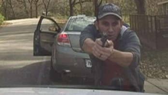 Dashcam video shows moment illegal immigrant suspect opens fire on Arkansas police officer