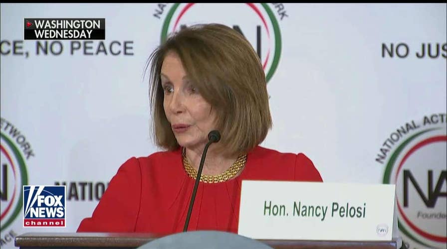 Nancy Pelosi to Al Sharpton: 'Thank You for Saving America'