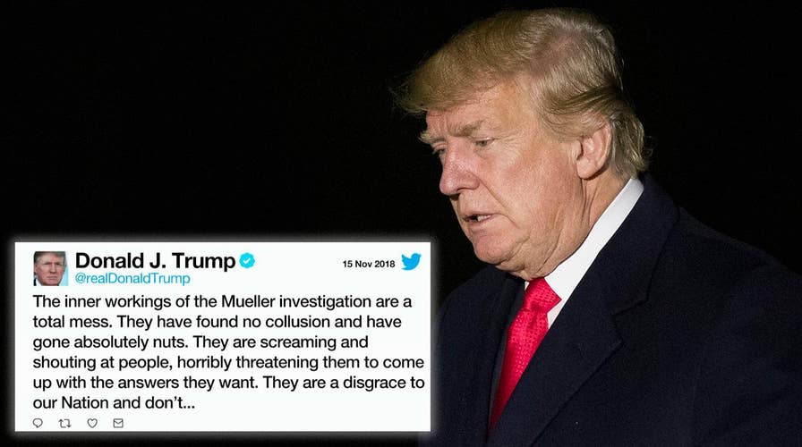 Trump vents frustrations with Russia probe on Twitter