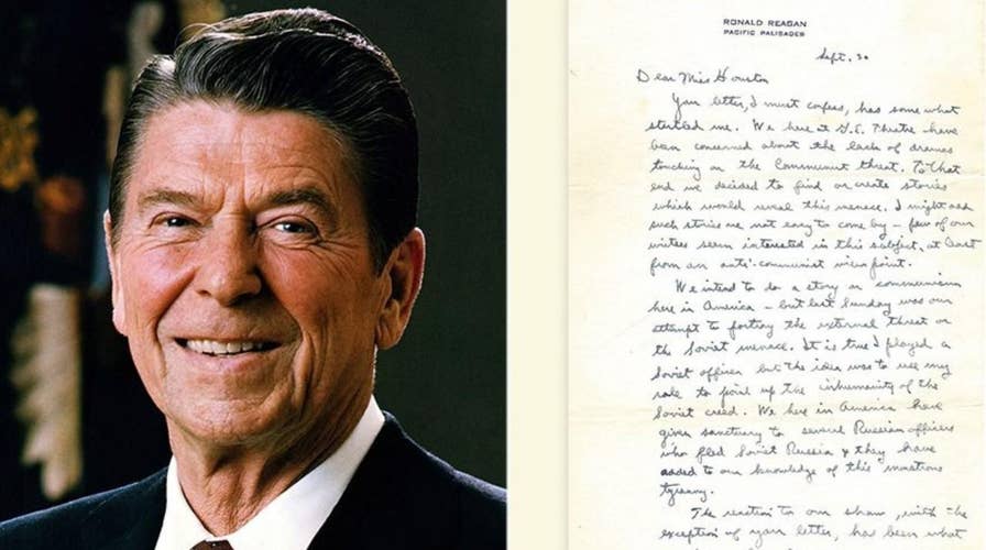 Rare Ronald Reagan letter discovered