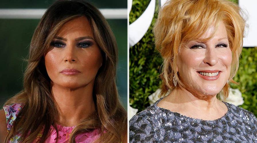 Bette Midler under fire for slamming Melania Trump modeling photo