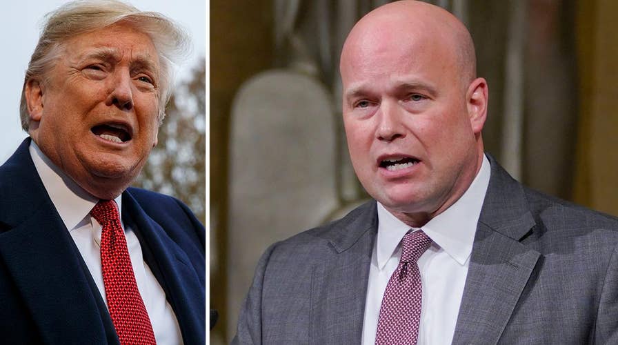 DOJ says Trump did not break law by appointing Whitaker