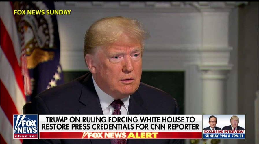 Trump on Acosta Lawsuit Ruling