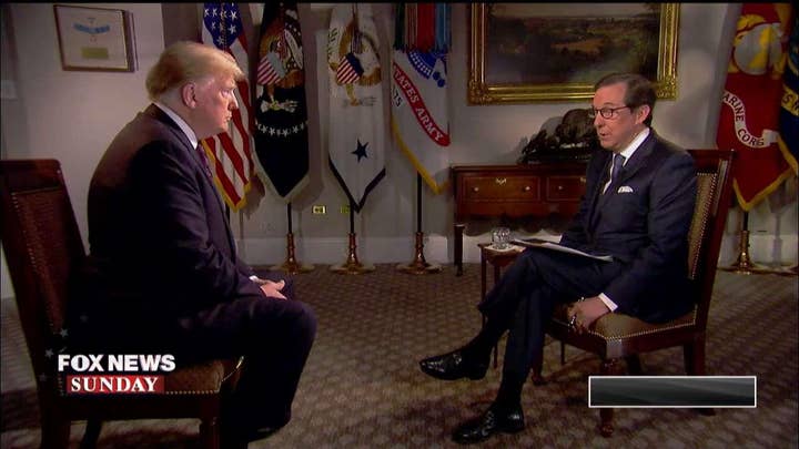 Trump Talks Mueller Probe, Midterm Elections on 'Fox News Sunday'