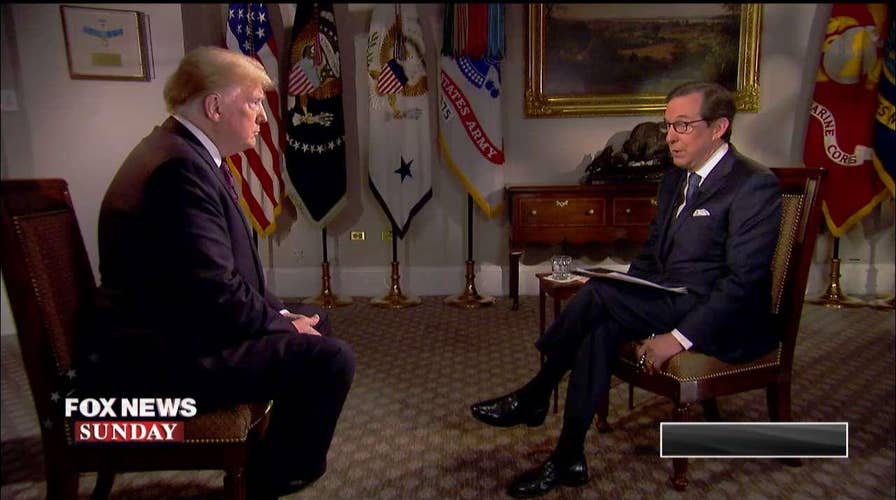 Trump Talks Mueller Probe, Midterm Elections on 'Fox News Sunday'