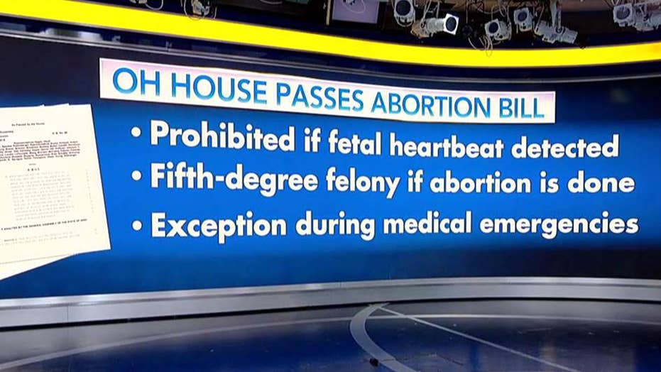 Ohio reintroduces 'heartbeat' abortion bill as new governor vows to