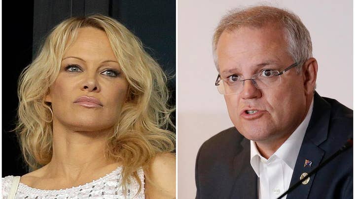 Pamela Anderson criticizes Australia’s Prime Minister for ‘smutty’ comments