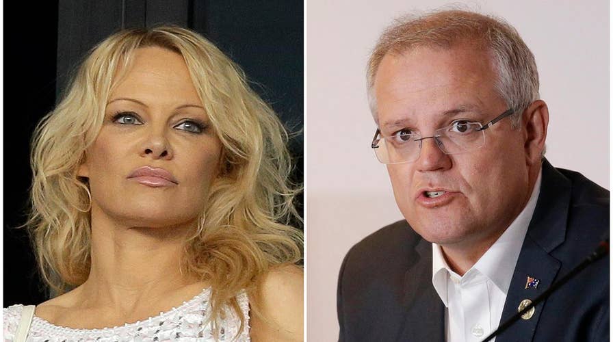 Pamela Anderson criticizes Australia’s Prime Minister for ‘smutty’ comments